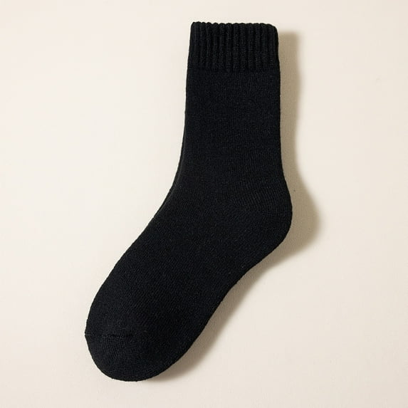 Ycandiee Warm Winter Socks for Women, Thick Thermal Boot Socks, Comfy Fuzzy Slipper Socks, Cozy Chunky Ankle Socks