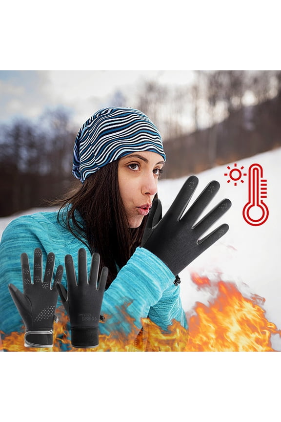 Winter Running Gloves for Women Men, Warm Mittens Liners, Lightweight Ski Gloves, Women Touch Screen Gloves, Ski Sports Compression Gloves