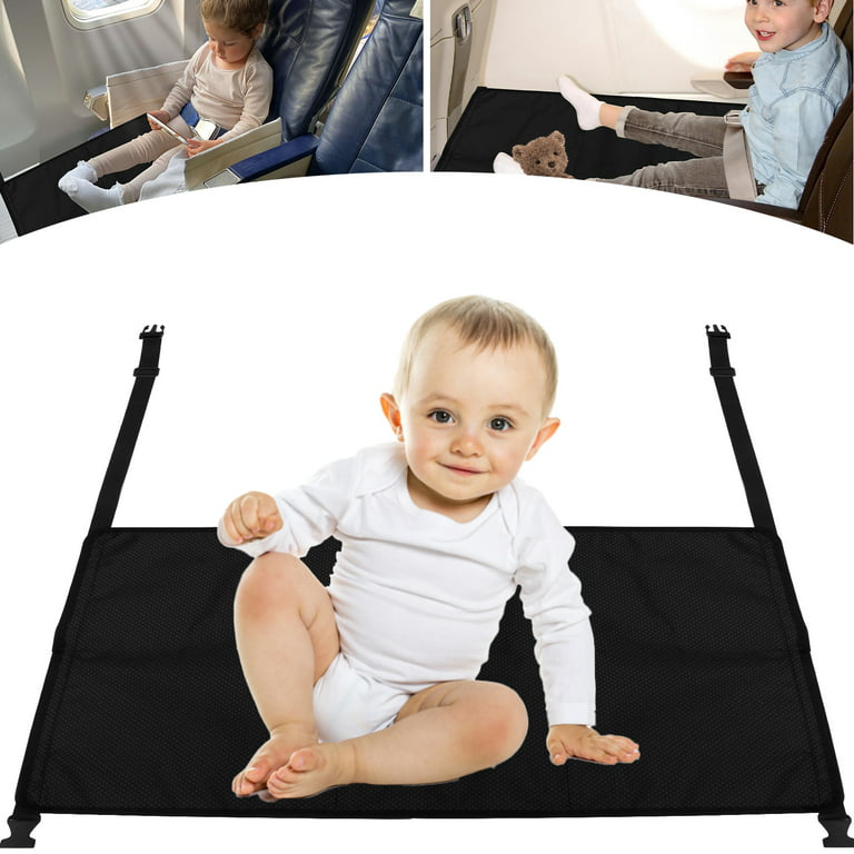 Toddler Airplane Seat, Baby Airplane Travel Footrest Bed, Portable Airplane  Foot Hammock for Kids, Baby Airplane Footrest Bed Airplane Travel