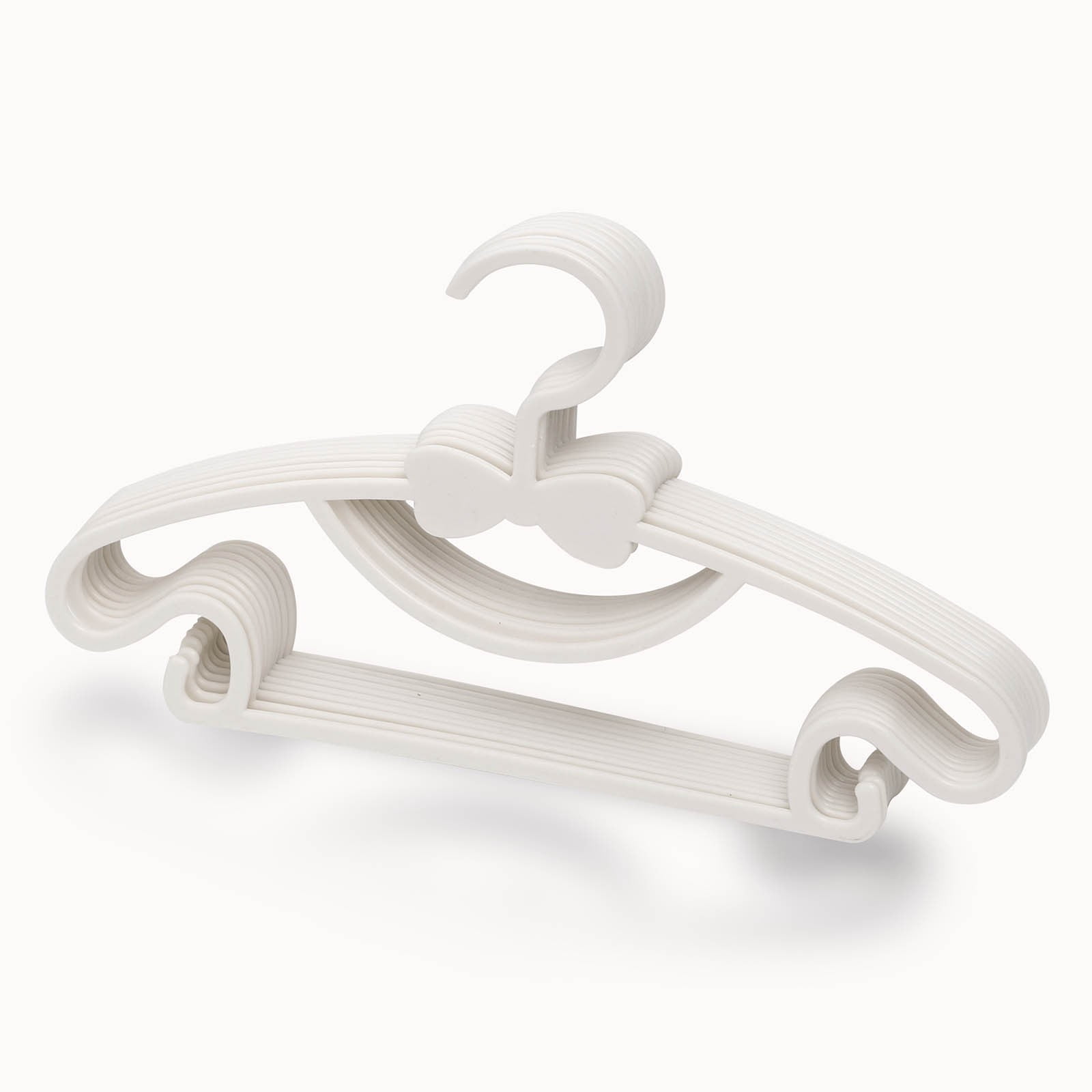 Ycolew Baby Hangers for Kids Clothes Pack of 10 Durable Plastic Kids