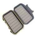 thumbnail image 1 of Ycolew Fly Fishing Box Flies Case Jig Box Waterproof ABS Plastic Streamer Fly Box Double Sided Transparent Lid Clear View for Saltwater Freshwater Fly Holder Storage Case Large Size, 1 of 4