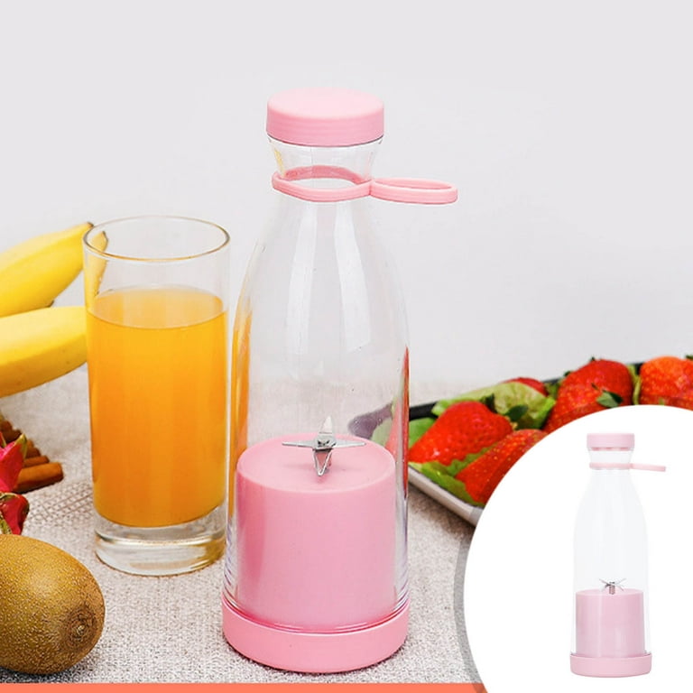 Ycolew Personal Size Blender, Portable Blender, Battery Powered USB  Blender, with Six Blades, Mini Blender Travel Bottle for Juice, Shakes, and