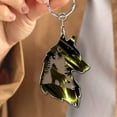 thumbnail image 1 of Ycolew Wolf Keychain For Women Girls Animals Keyring Bag Wallet Charms Novelty Gift, 1 of 6