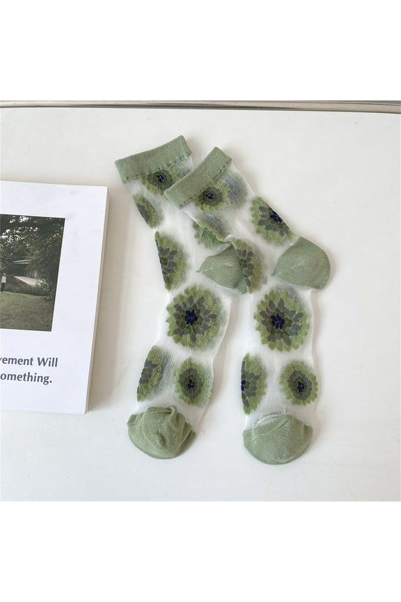 Cycling Socks for Men Summer Socks Men Bamboo Socks Woman Bamboo Socks Mens Socks for Running Moisturizing Socks Mens Short Socks Mens Ankle Socks Cycling Socks Green One Size