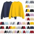 thumbnail image 1 of Ycuke Graphic Hoodies Playera Deportiva Hombre Sudadera Mujer Oversized Hoodie Womens Sweatshirt Workout Shirts Women Hoodies for Women Dark Blue/Yellow L, 1 of 7