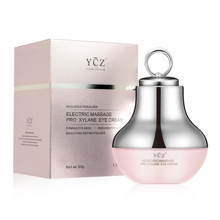Ycz Pro-Xylane & Caffeine Portable Electric Eye Cream,Relieves Morning Puffiness and Dark Circles,Absorbs Easily