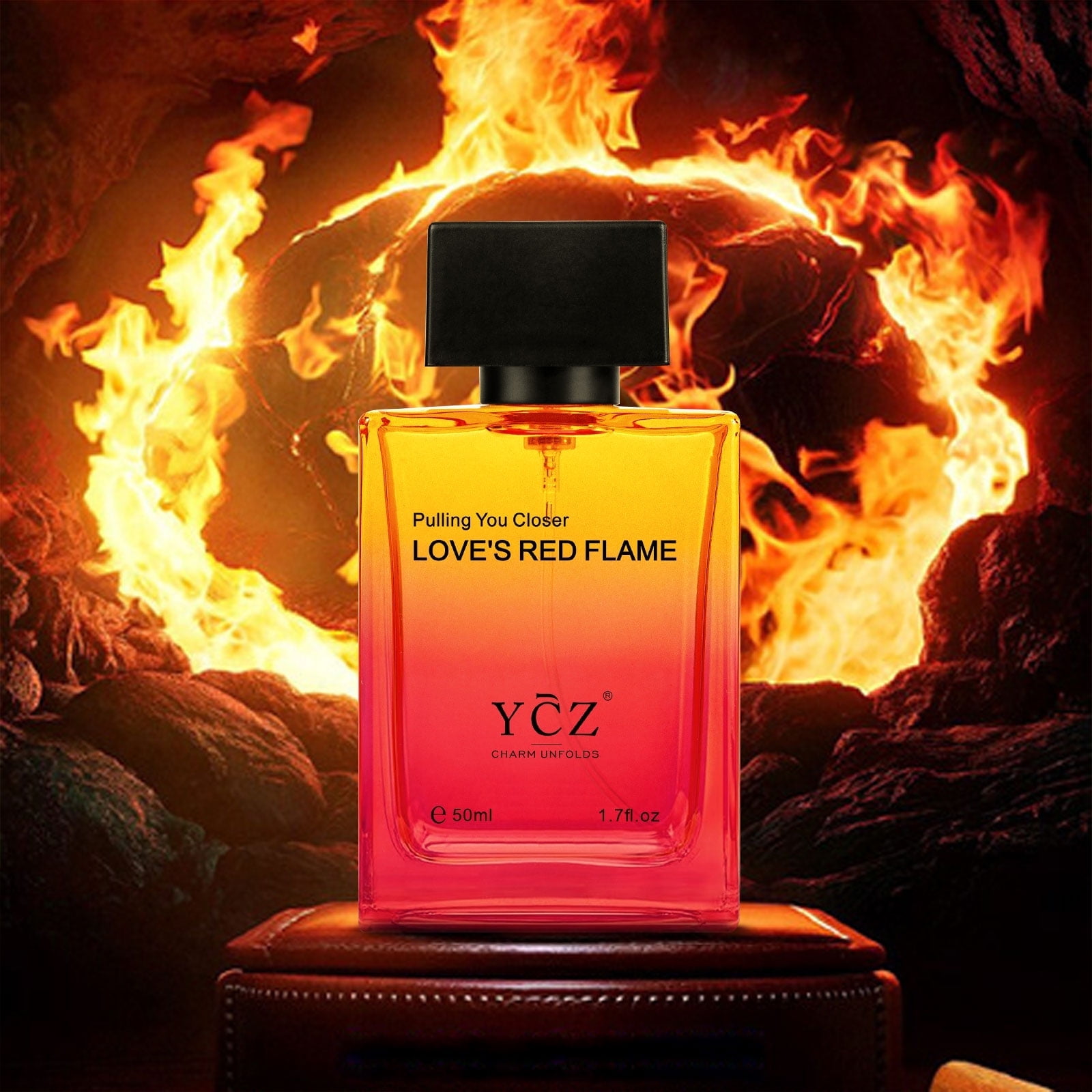 Ycz Love's Red Flame Perfume Men, Passionate Love Perfume 50 ml