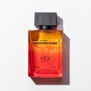 YCZ Loves Red Flame Mens Cologne, Passionate Vanilla & Musk Eau De Parfum, Warm & Spicy Fragrance for Date Night, 1.7 fl oz