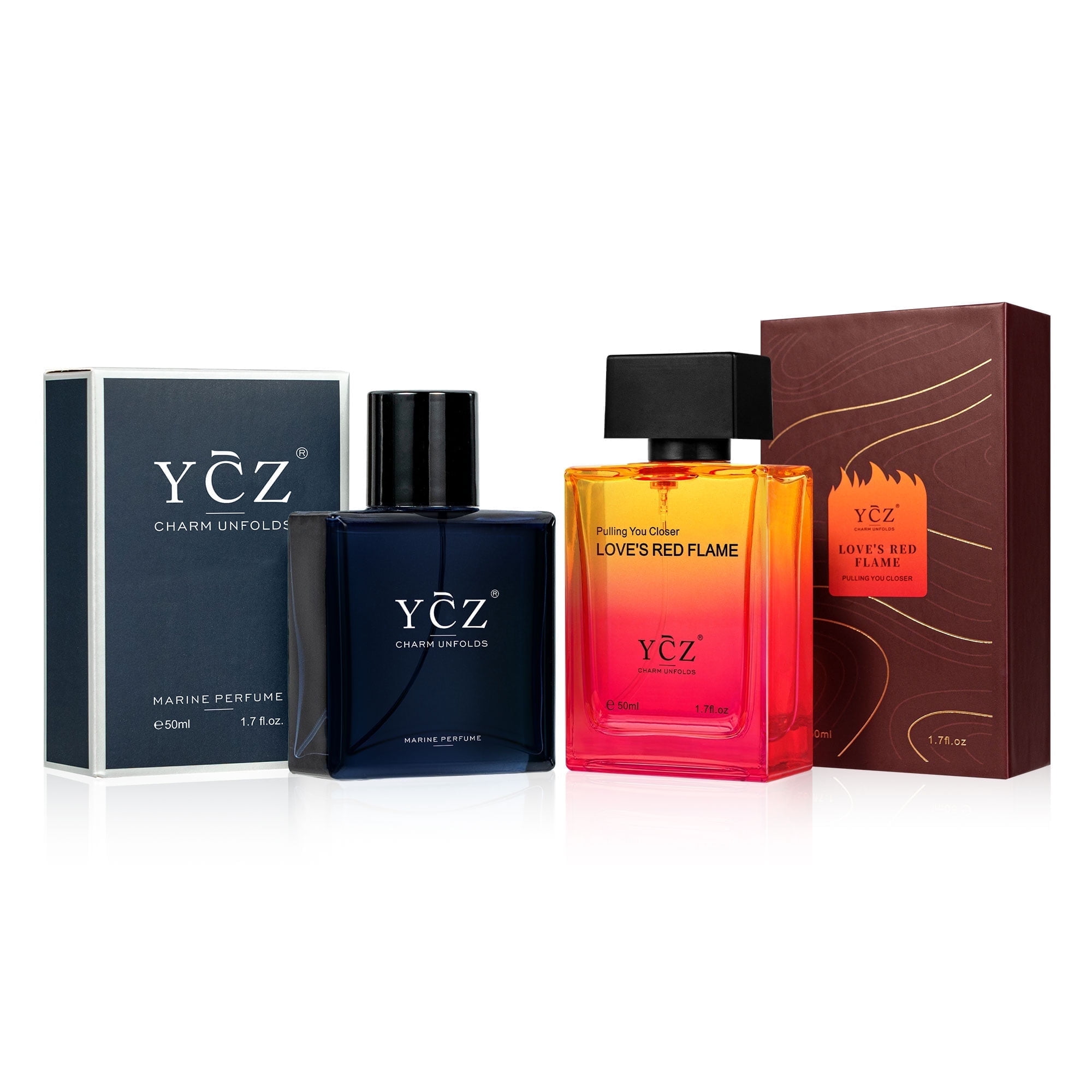 Ycz MEN'S Luxury Scent Collection: LOVE'S RED FLAME Perfume