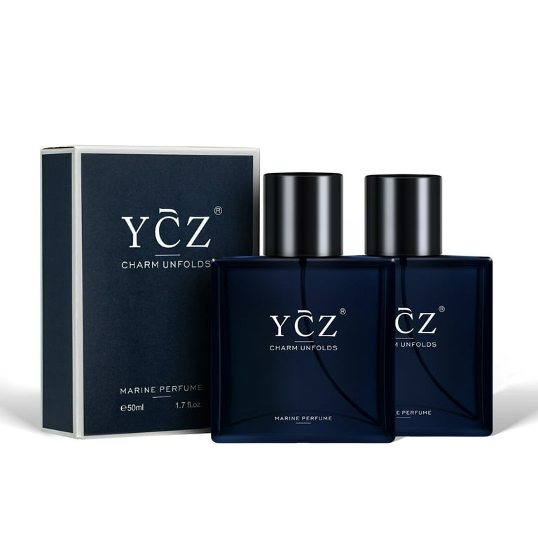 Ycz Charm Unfolds Marine Perfume for Men, 1.7 oz. Long