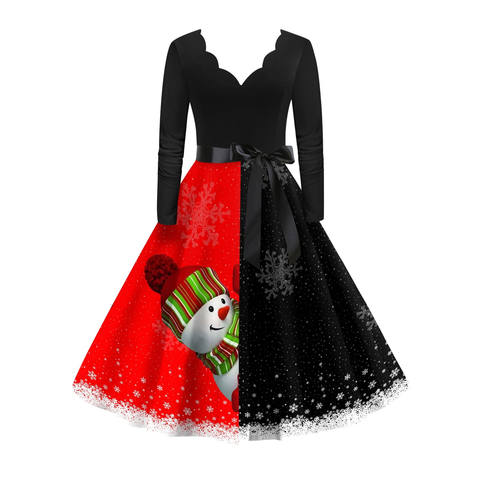 Ydkzymd Christmas Dresses for Women 2023 Flare Fall Wedding Guest