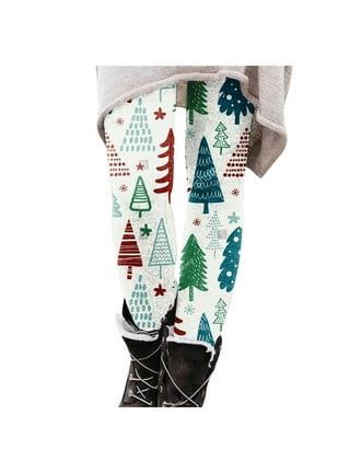 Womens Christmas Print Leggings Sexy Close Fitting Casual Boot Pants  Leggings with Pockets and Lace, Black, Medium : : Clothing, Shoes  & Accessories