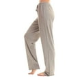 thumbnail image 1 of Ydkzymd Leggings Women's Casual Long Pajama Lounge Pants Drawstring Sleepwear Regular & Plus Size Drawstring Buffalo Plaid Joggers Pants for Women Less Than Pajamas High Waist Flannel Gray 3XL, 1 of 6