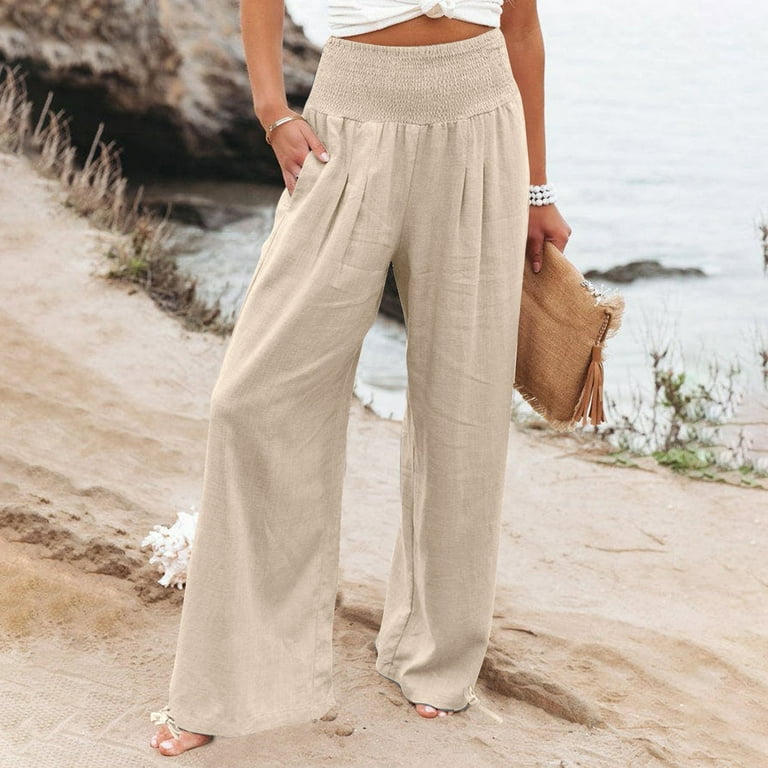 Ladies baggy trousers cheap