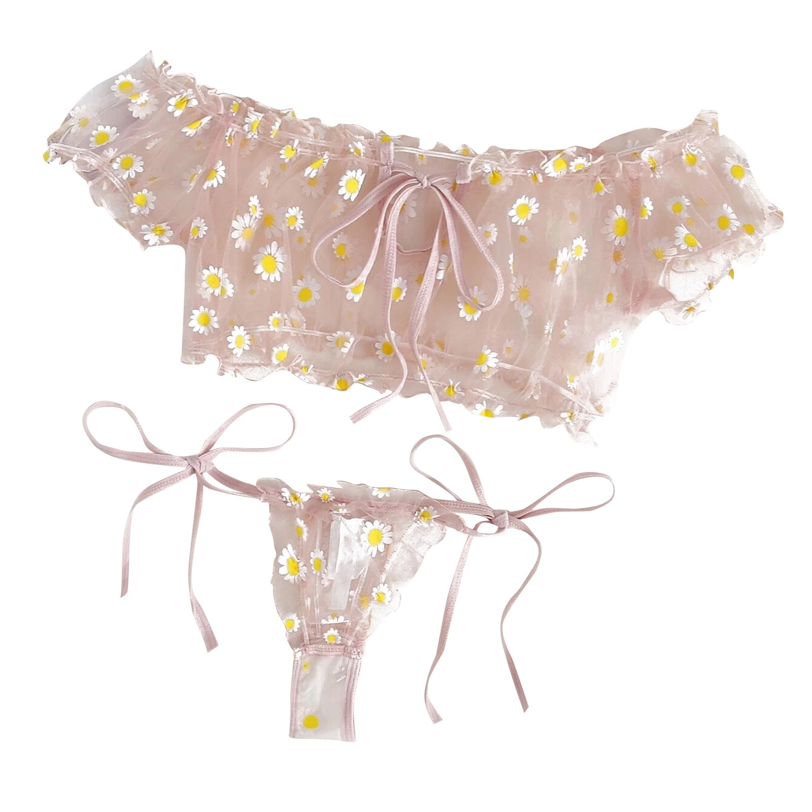 Ydkzymd Plus Size Lingerie Sets for Women Sexy 2XL Women's 2 Piece Lace