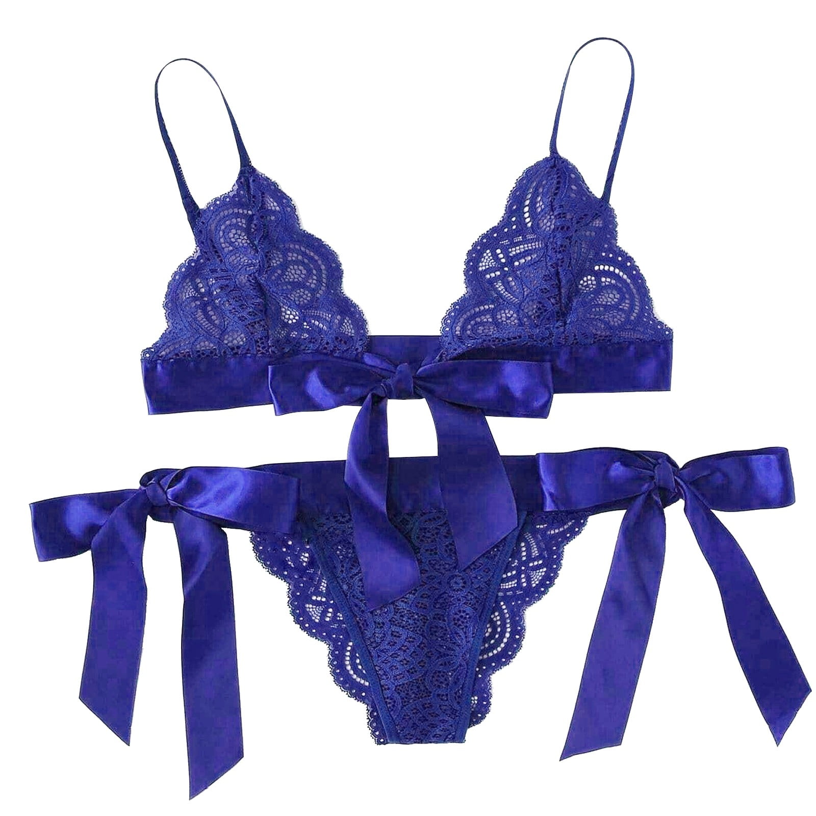 Ydkzymd Sexy Lingerie Set S Women Bra And Panty Sets With Underwire Floral Lace Lingerie Set 2