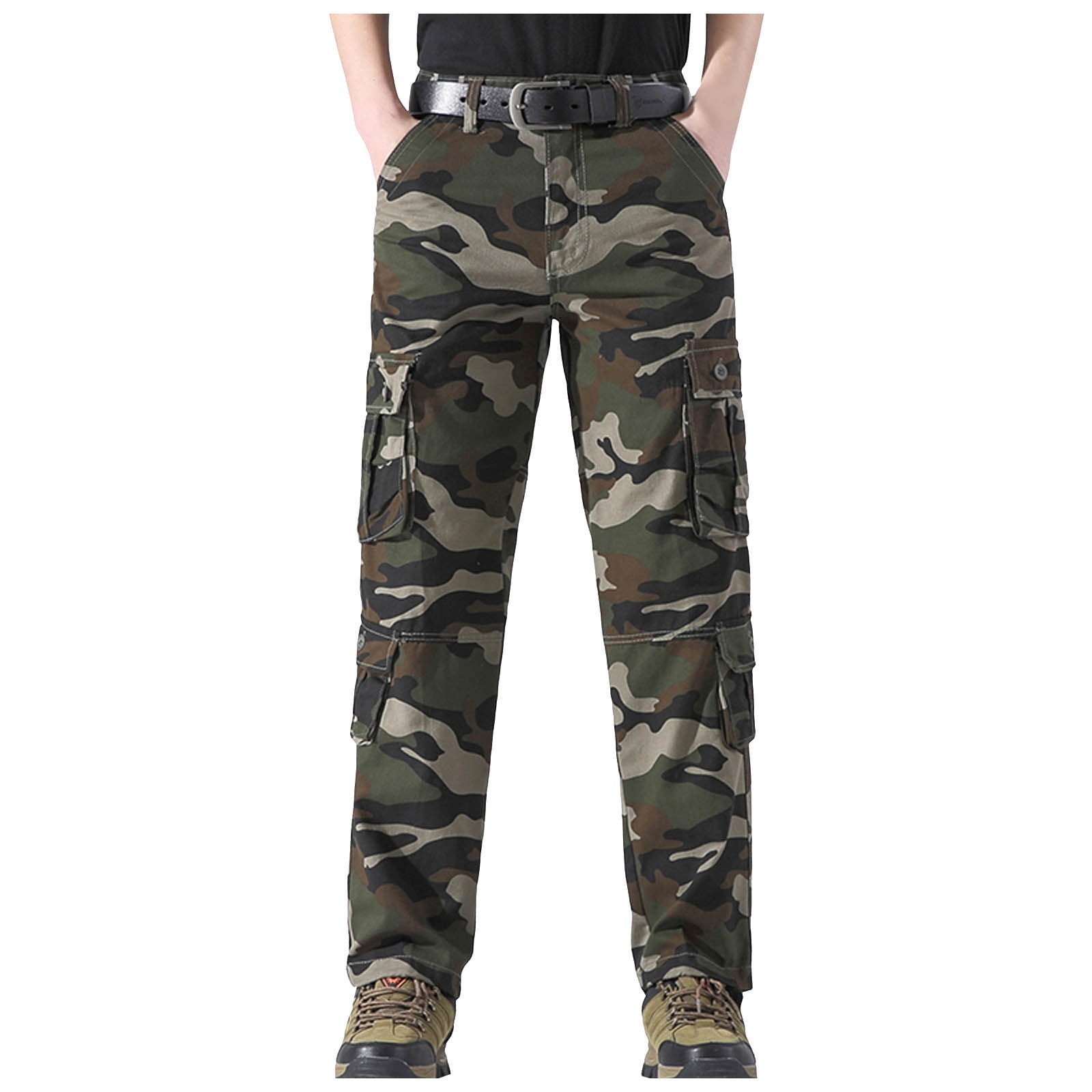 Unotobe Women’s Cargo Pants – Relaxed Straight Fit Outdoor Work Trousers With Pockets