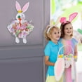thumbnail image 1 of Mrzhqd Easter Party Decoration Rabbit Wreath Cartoon Wreath Home Door Hanging Party Decoration Pendant Easter Wreath Decoration, 1 of 8