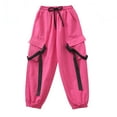 thumbnail image 1 of Mrzhqd Fashion Casual Pants For Girls Tollder Girl Fashion Waist Flare Pants Casual Long Pants Jeans Cargo Pants Trousers 8-9 Years, 1 of 7
