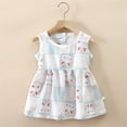 thumbnail image 1 of Ydojg Little Girls Dresses Children Easter Bunny Princess Dress Children Dress Summer Cartoon Printing Children Casual Dress Baby 3-4 Years, 1 of 3