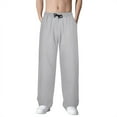 thumbnail image 1 of Mrzhqd Mens Pants With Pockets Loose Fit Casual Jogging Trousers For Running Workout Training Basketball Sport Pants Grey 3Xl, 1 of 7