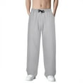 thumbnail image 1 of Mrzhqd Mens Pants With Pockets Loose Fit Casual Jogging Trousers For Running Workout Training Basketball Sport Pants Grey L, 1 of 7