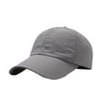 thumbnail image 1 of Mrzhqd Mens Summer Breathable Perforated Outdoor Sunblock Reflective Strip Quick Drying Visor Baseball Cap Light Gray, 1 of 4