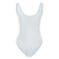 thumbnail image 1 of Mrzhqd One Piece Bathing Suit for Women Retro Solid Color Square Neck Straps Swimsuits Summer Plus Size Ruffle Shapewear Tummy Control Beach Swimwear White M, 1 of 7