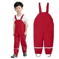 thumbnail image 1 of Mrzhqd Raincoat For Girls Boys Toddler Kids Rain Dungarees Windproof Waterproof Mud Jumpsuit Clothesnylon Stylish For M, 1 of 4