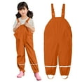 thumbnail image 1 of Mrzhqd Raincoat For Girls Boys Toddler Kids Rain Dungarees Windproof Waterproof Mud Jumpsuit Clothesnylon Stylish For S, 1 of 4