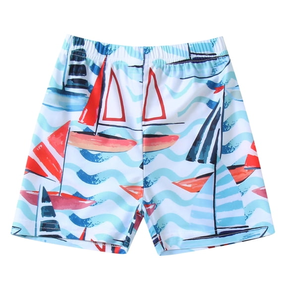 Ydojg Toddler Boys Swimsuit Kids Baby Cartoon Swim Trunks Swimsuit Bathing Suit Beach Swimming Shorts 1-6Y 4-5 Years