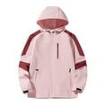 thumbnail image 1 of Ydojg Winter Coat for Toddler Boys Windproof Jacket For Children Lightweight Windproof Outdoor Sports Jacket For Children Pink Size 13-14 Years, 1 of 7