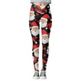 thumbnail image 1 of Ydojg Women'S Activewear Leggings Christmas Print Tights Leggings Control Yoga Sport Leggings For High Waisted Leggings, 1 of 4
