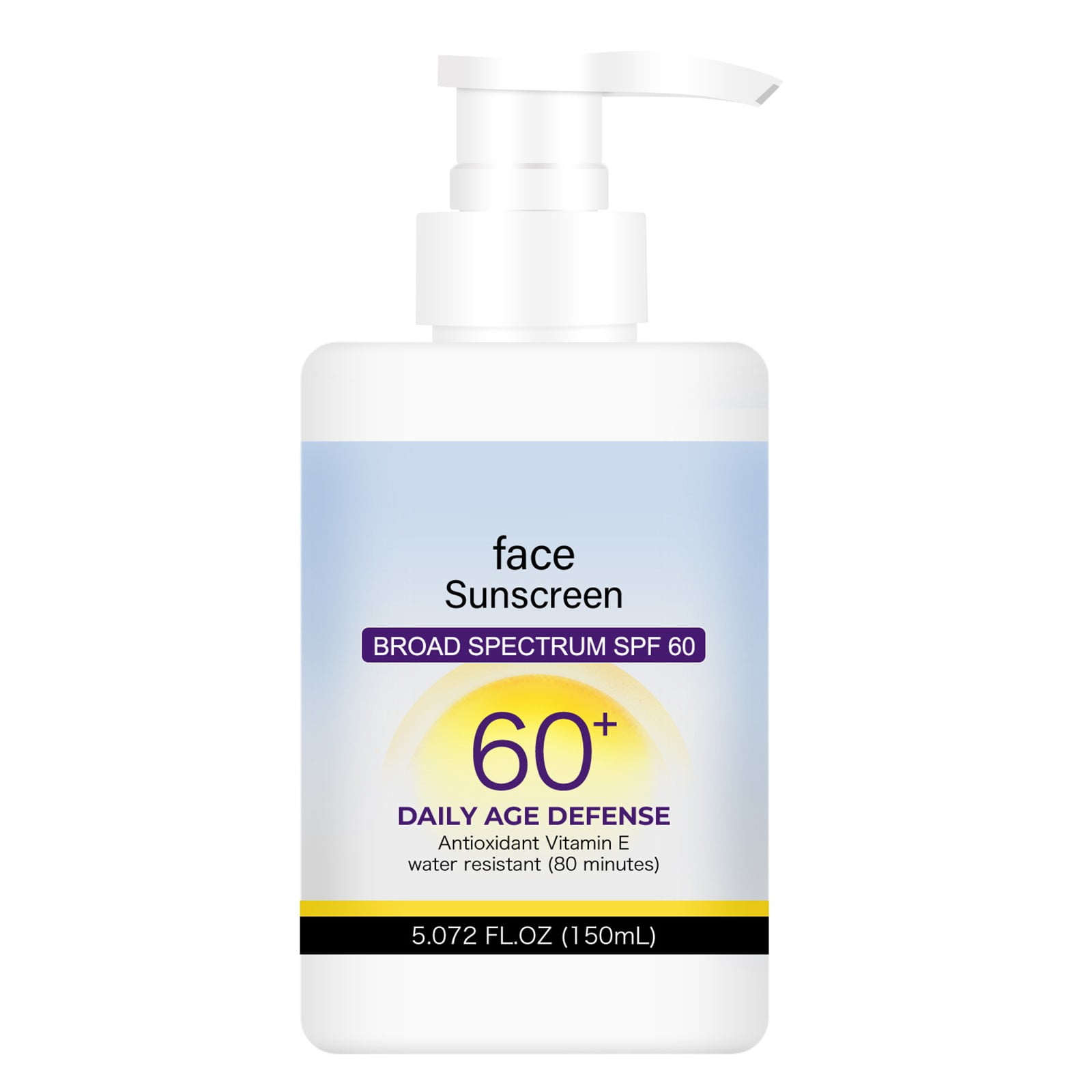 YdsLLLe FaceBody Sunscreen with Zinc Oxide Sunscreen Spf 50 Prime Day