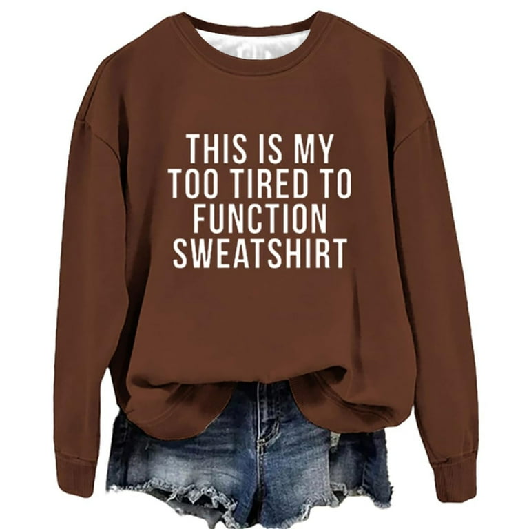 Ydsxlp Graphic Sweatshirts Oversized Sweatshirt Function