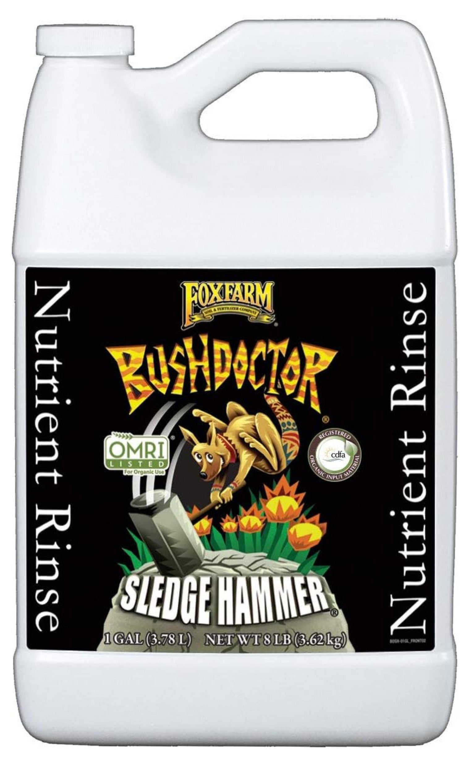 YeSayH 1Gallon SledgehammerFox Farm FX14067 FoxFarm Bushdoctor
