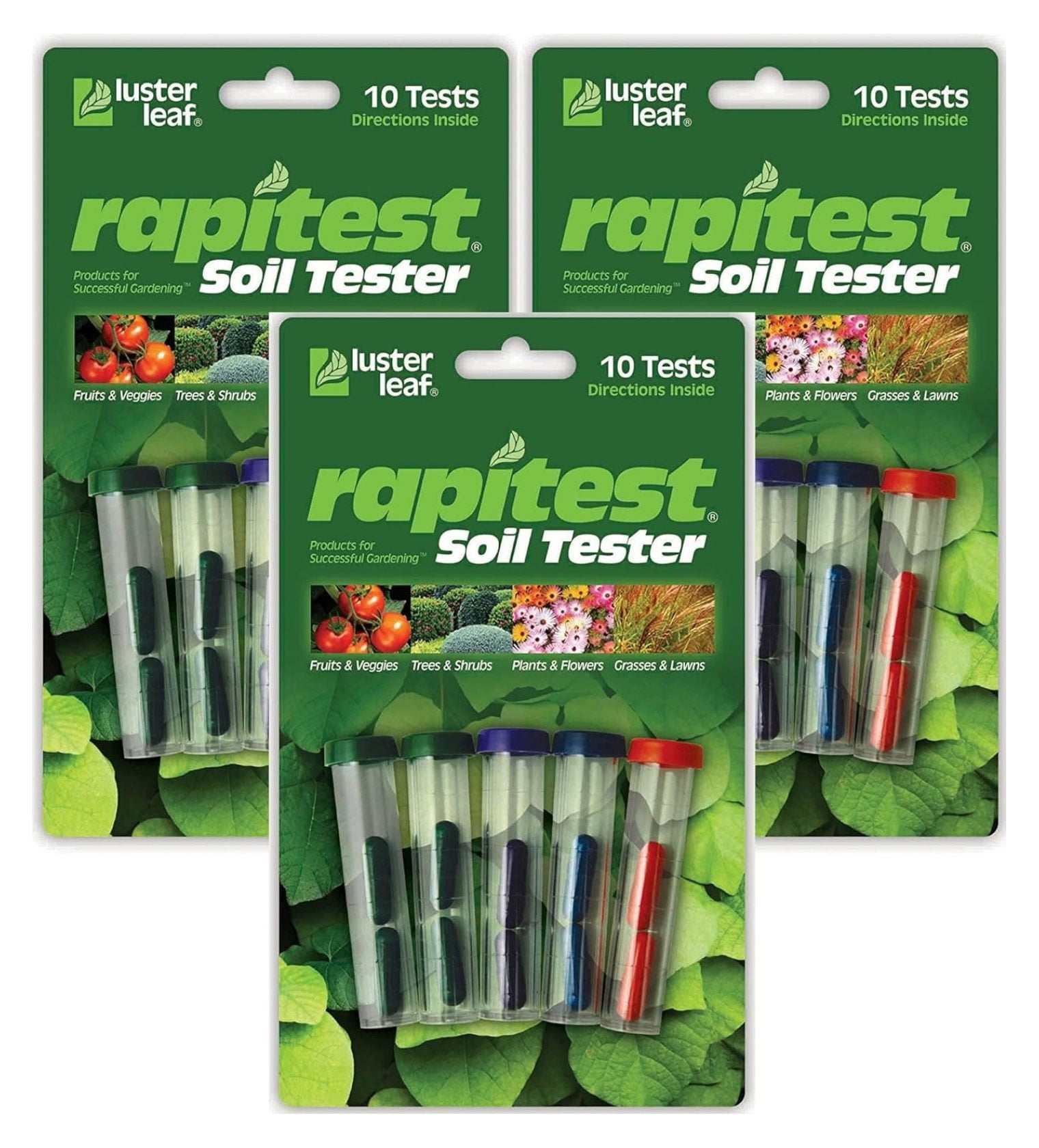 YeSayH Pack of 3 Rapitest Soil Testers