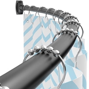 Round Shower Curtain Rod in Shower Curtain Rods - Walmart.com