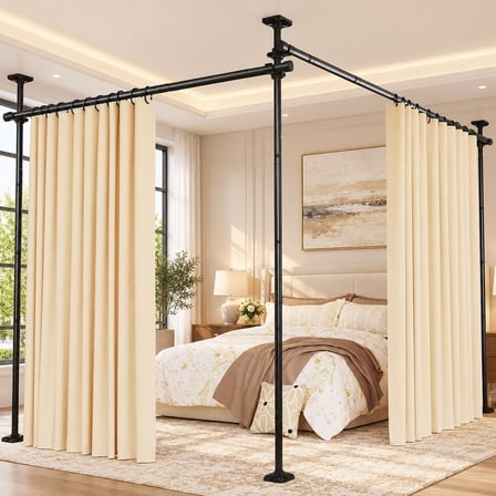 Gothic Room Divider PanelsSteel Track SystemAdjustable WidthHome ...