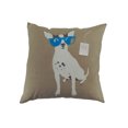 thumbnail image 1 of Yeah Dog with Sunglasses Decorative Pillow, 1 of 1