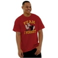 thumbnail image 1 of Yeah I Workout Popeye The Sailor Man Men's Graphic T Shirt Tees Brisco Brands S, 1 of 6