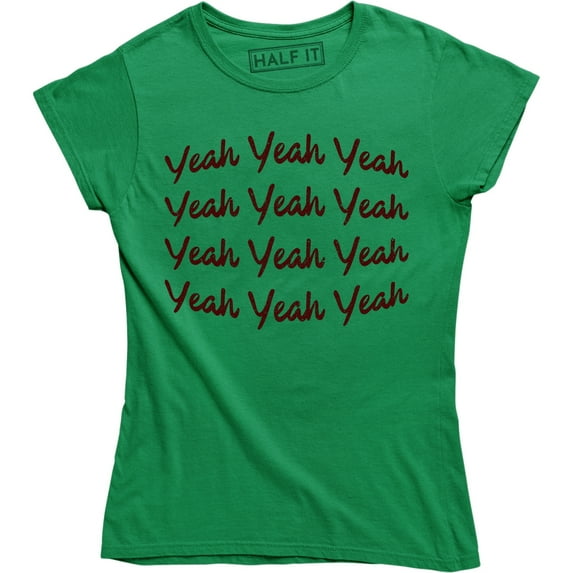 Yeah Yeah Yeah Indie Rock Punk Music Lover Retro Women's T-Shirt