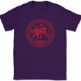 thumbnail image 1 of Yeah of the Monkey T-Shirt Chinese China Calendar 12 Years Zodiac Tee - Purple, 4XL, 1 of 1