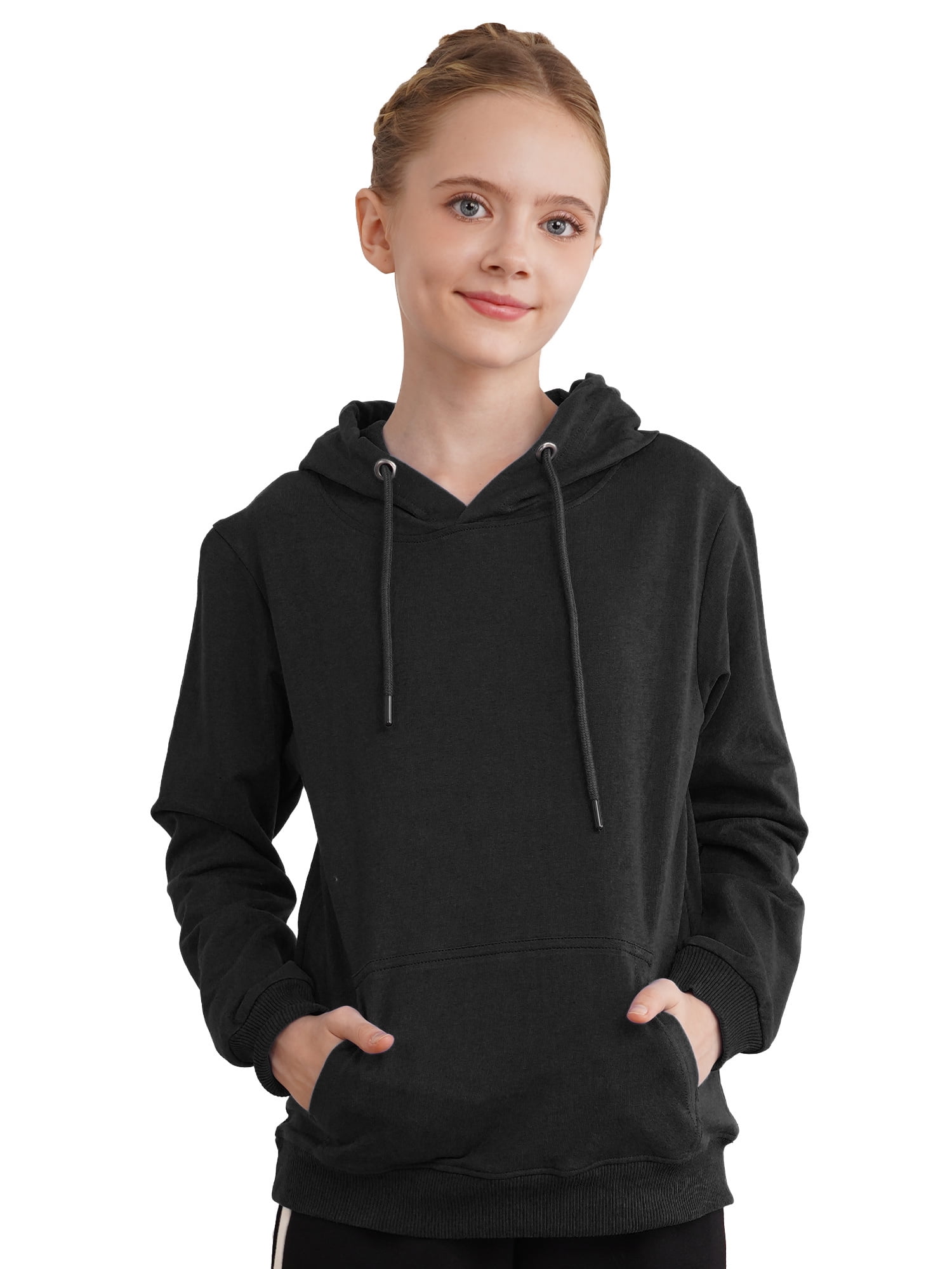 Yeahdor Kids Boys Hoodie Sweatshirt Long Sleeve Drawstring Hooded
