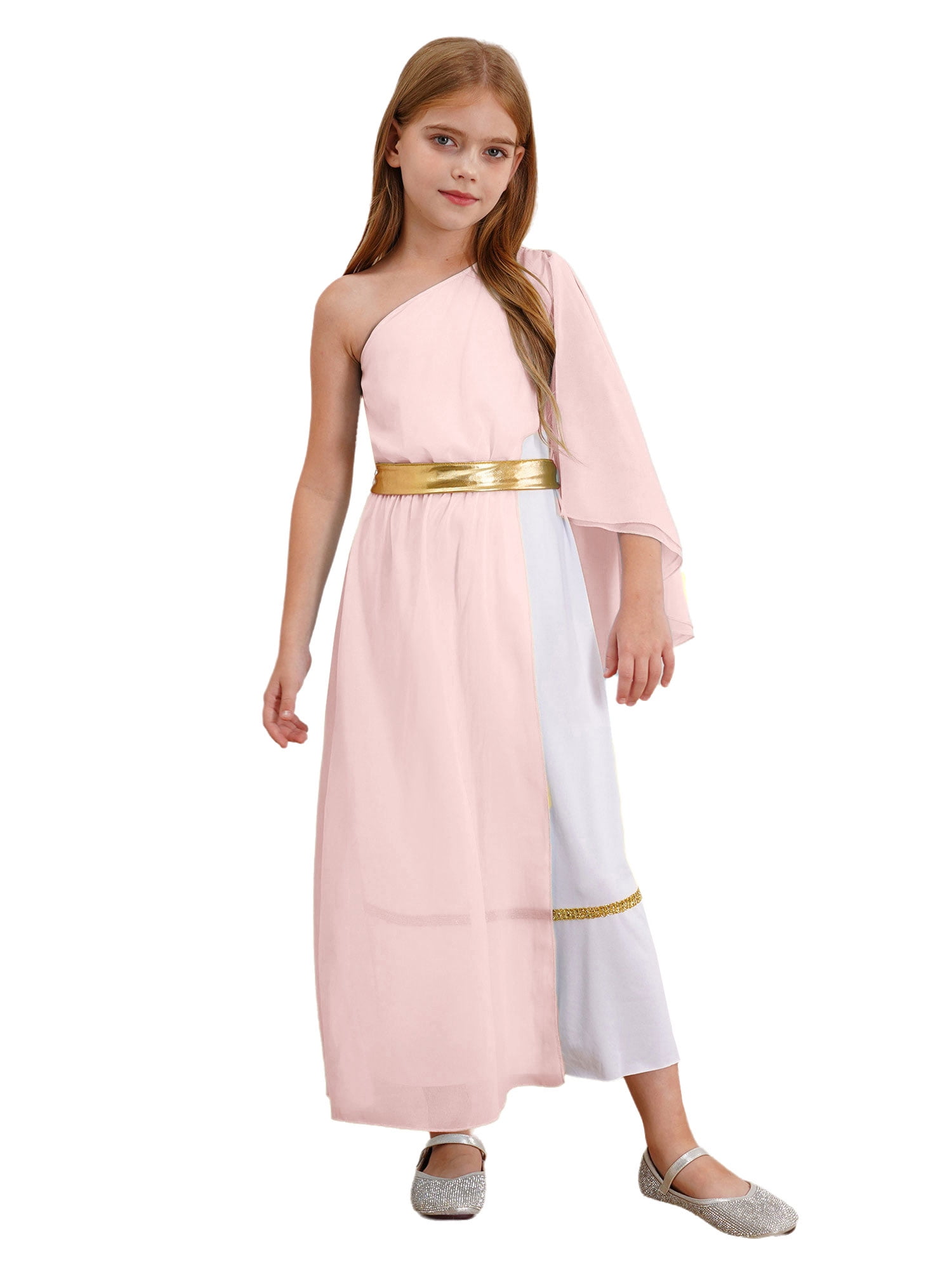 greek goddess pink dress Amazon.com: Fun World Girls' Greek Goddess Costume White Pink Large :  Clothing, Shoes & Jewelry