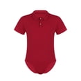 thumbnail image 1 of Yeahdor Mens One Piece Short Sleeve Bodysuit Pajamas Press Button Crotch Romper T-Shirt Nightwear Red-B XL, 1 of 7
