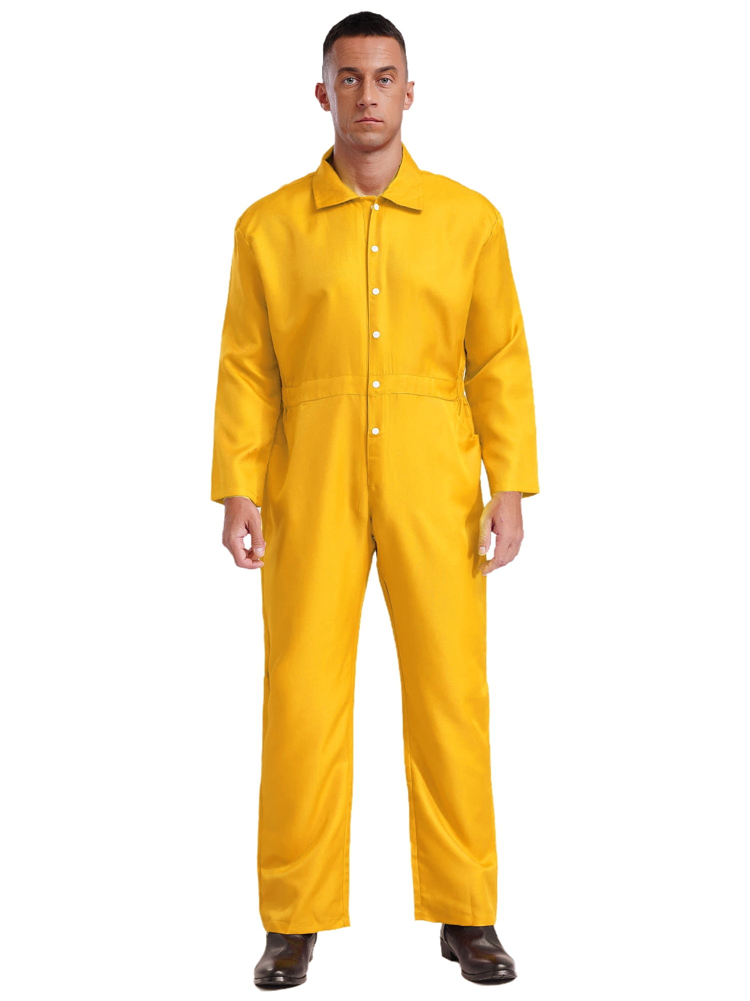 Yeahdor Mens Work Overalls Wear Resistant Coverall Long