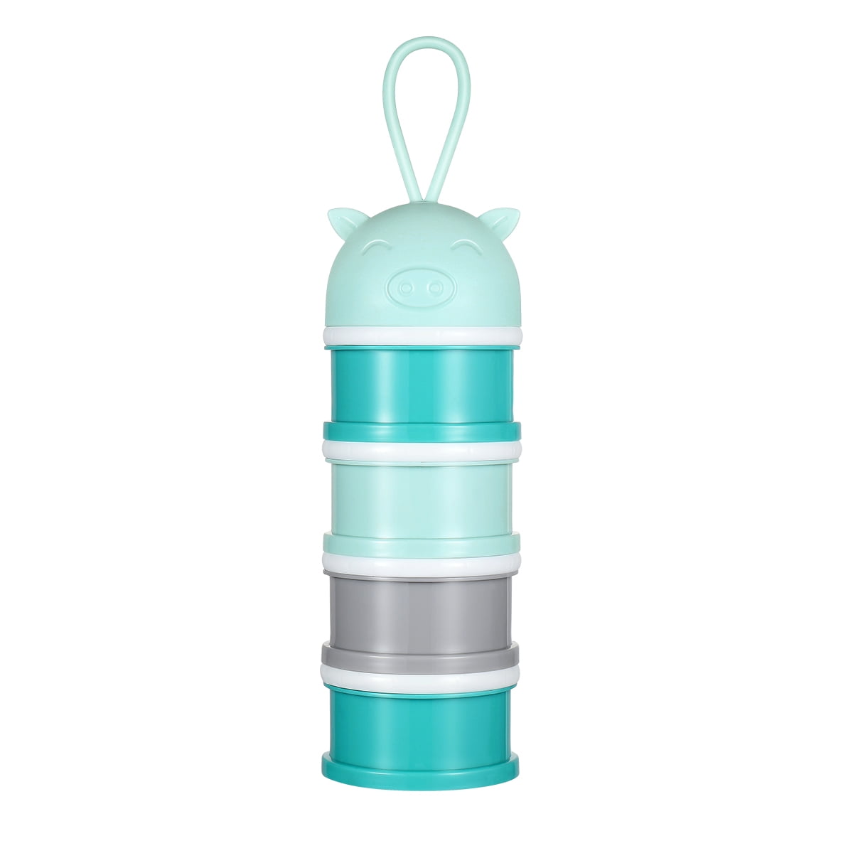Yeahibaby Portable 4layer Power Container Powder Dispenser Snack