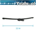 thumbnail image 1 of Yeahmol 11 Inch Rear Windshield Wiper Blade Replacement for VOLKSWAGEN GOLF R 2019-2012, Rear Wiper, (11G, Pack Of 1), Y21X9U3B, 1 of 6