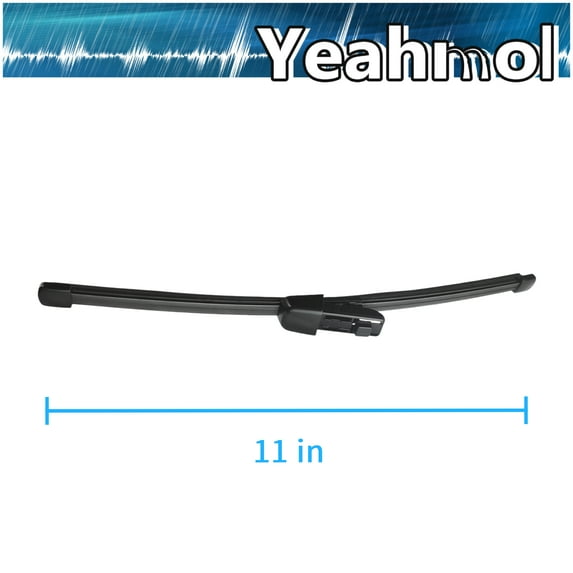 Yeahmol 11 Inch Rear Windshield Wiper Blade Replacement for VOLKSWAGEN GOLF R 2019-2012, Rear Wiper, (11G, Pack Of 1), Y21X9U3B
